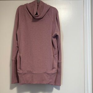 Lululemon Athletica Mauve Cowl Neck Sweatshirt